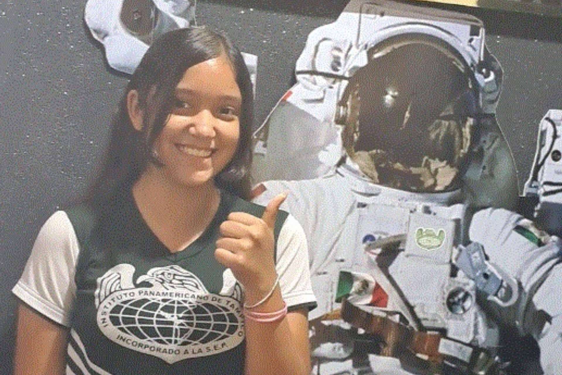 Entrevistar al astronauta Frank Rubio desde la Estación Espacial Internacional, la experiencia de una alumna del Instituto Panamericano de Tampico