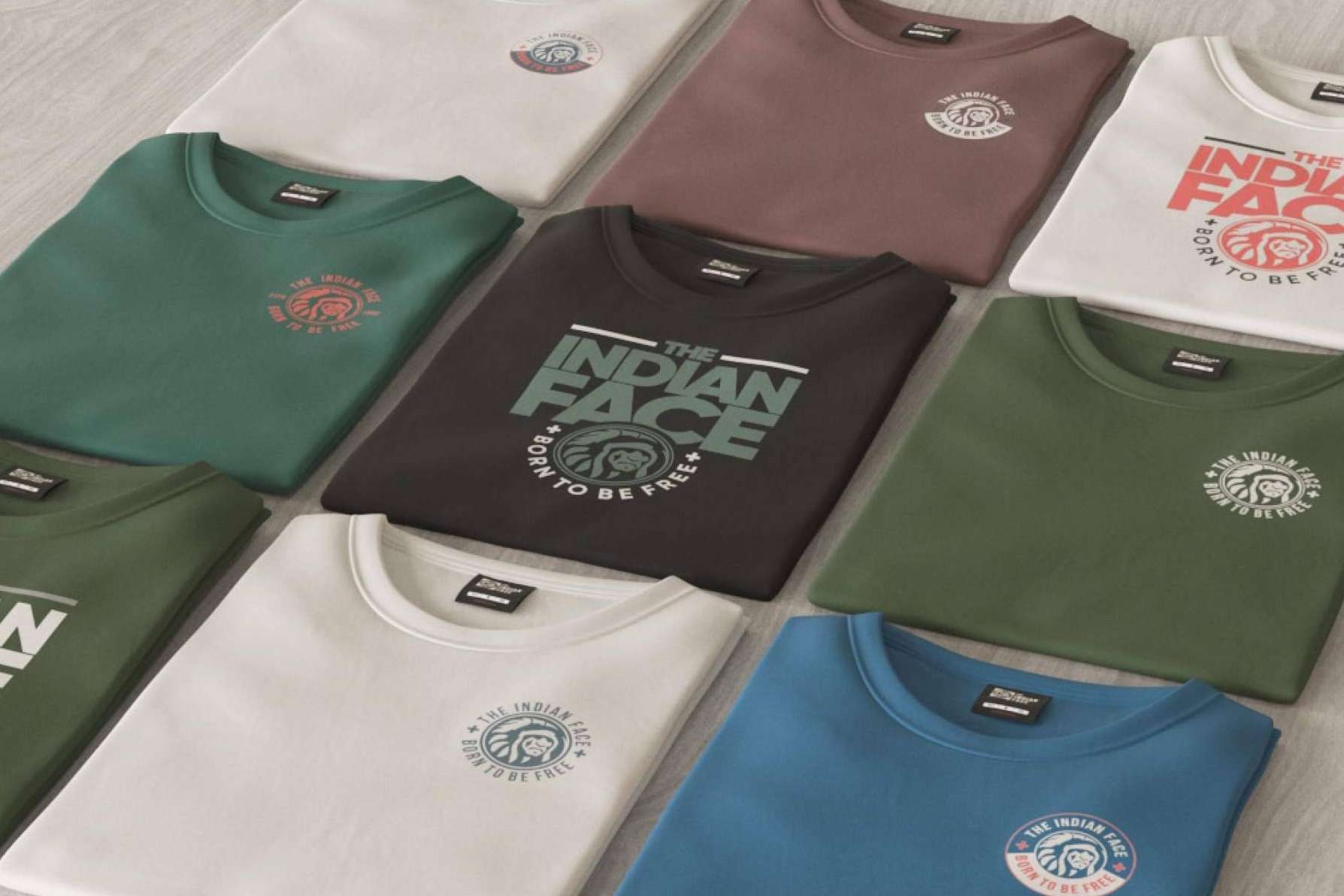 The Indian Face lanza su colección de camisetas modernas, sencillas y atemporales