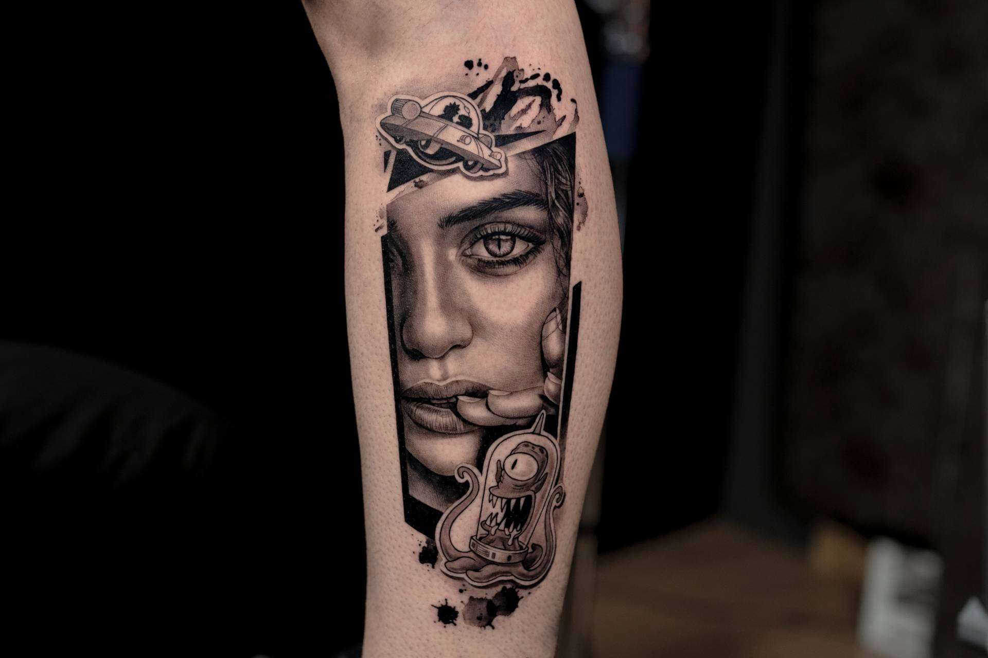 Mejorar el arte del retrato realista con los cursos de tatuajes en Habbility