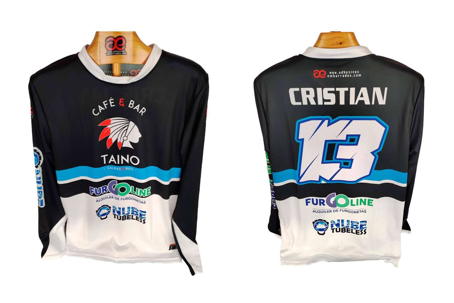 La ropa personalizada para motos offroad de ADHESIVOSEMBARRADOS