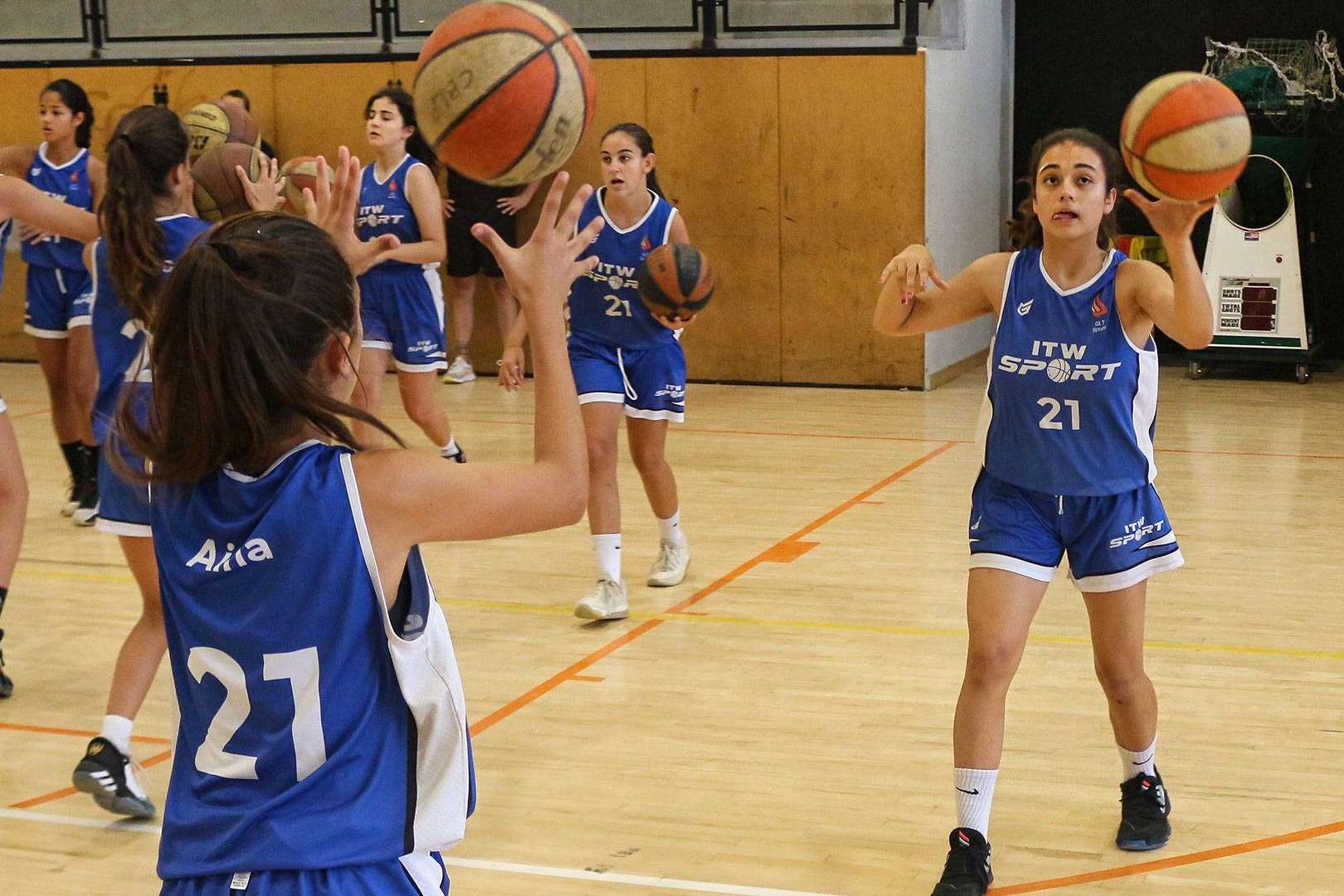 ITW Sport, entrenamiento de baloncesto en España