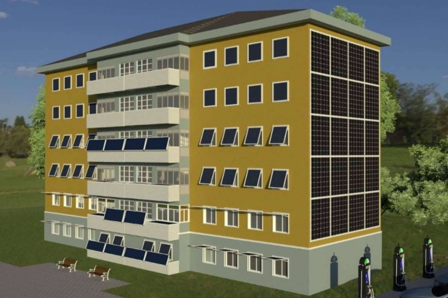 Contraventanas solares que van más allá de la energía fotovoltaica con SolReina