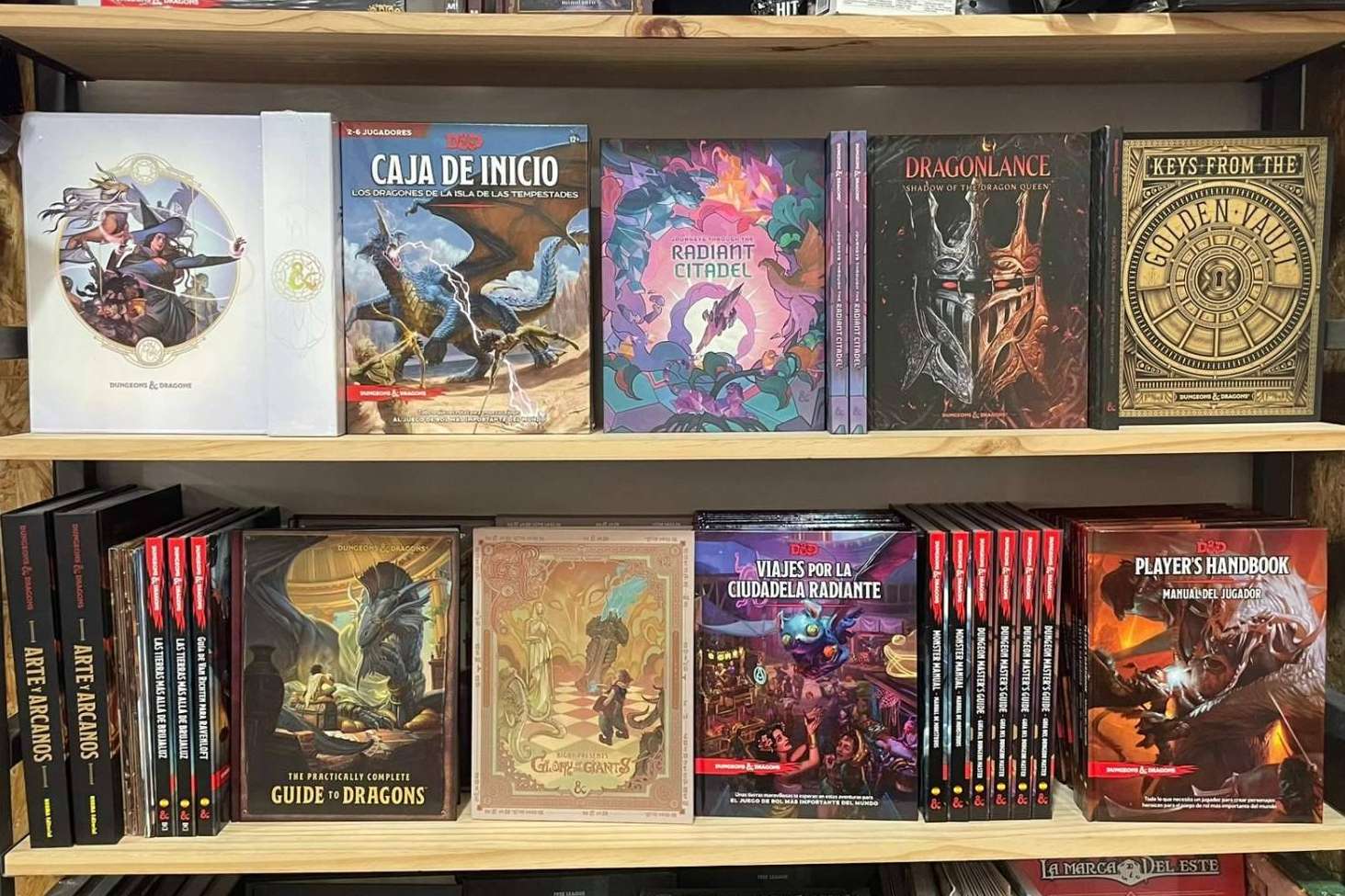 Juegos de rol Dungeons & Dragons. Una oferta espectacular del lote de libros
