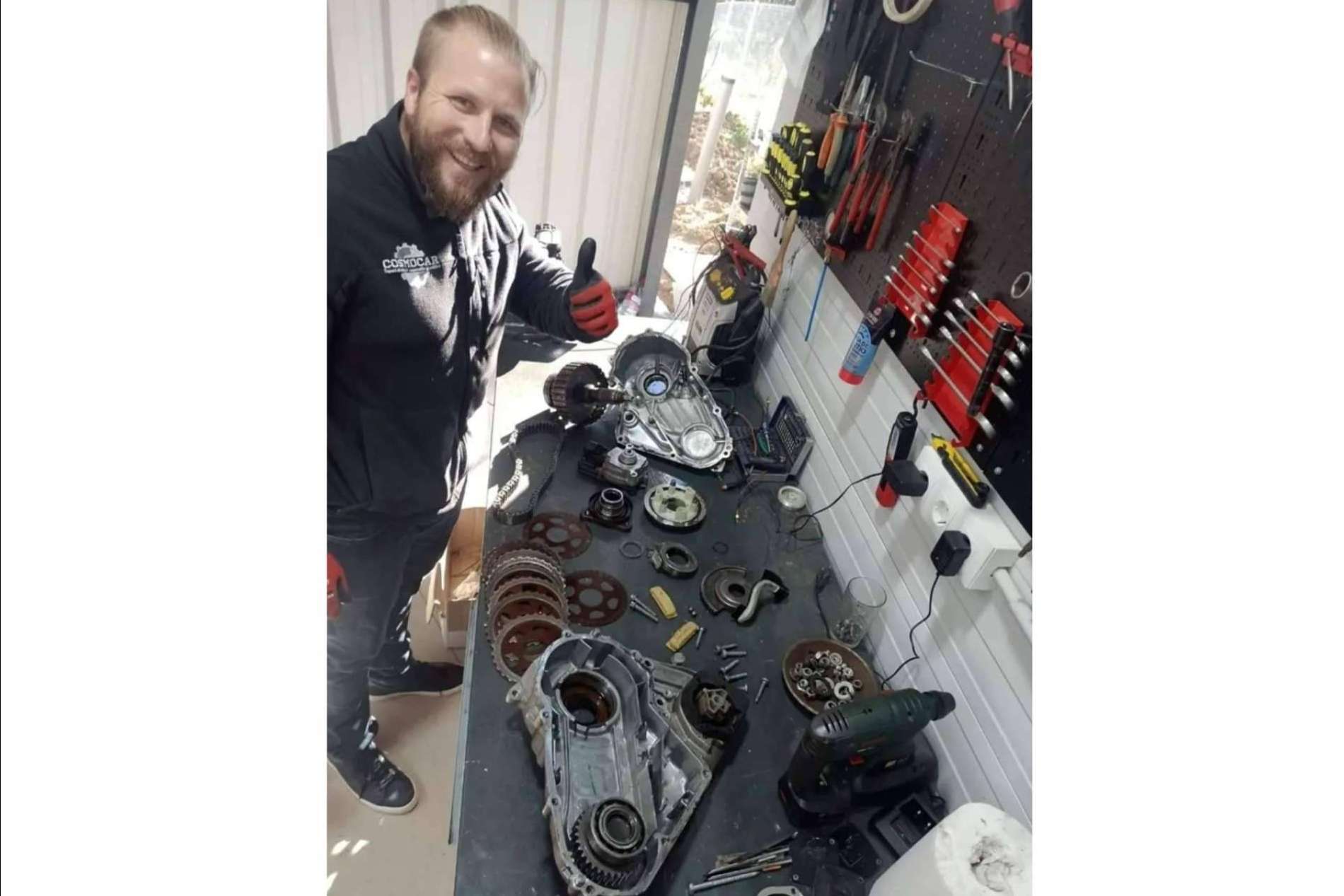 Rconstrucción de cajas de transfer con Cosmocar