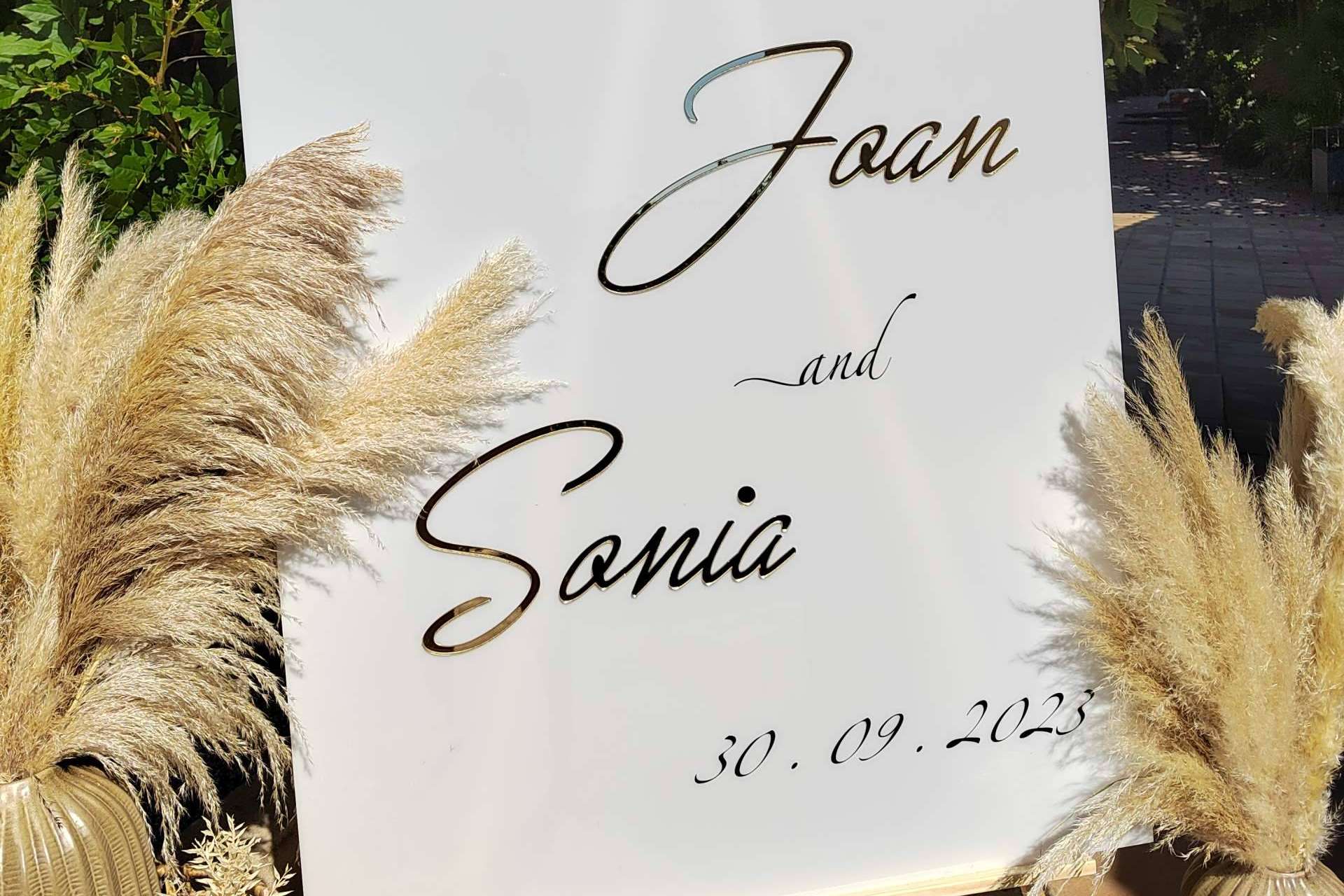 Los detalles de Arte Molón para personalizar productos de boda