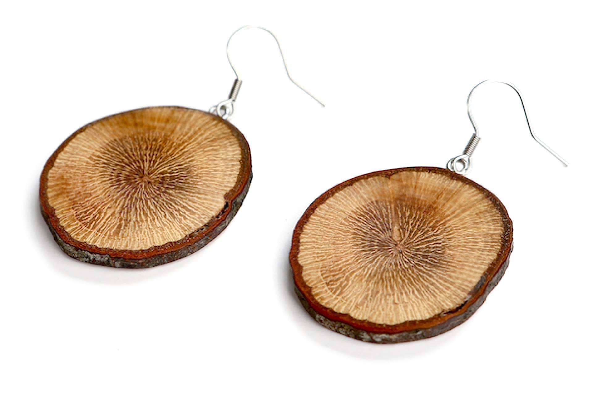 Joyas artesanales de madera natural, con Accesorios de Madera