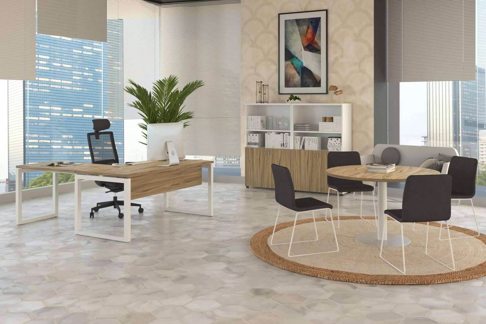 Crear espacios de trabajo con OfficeDeco