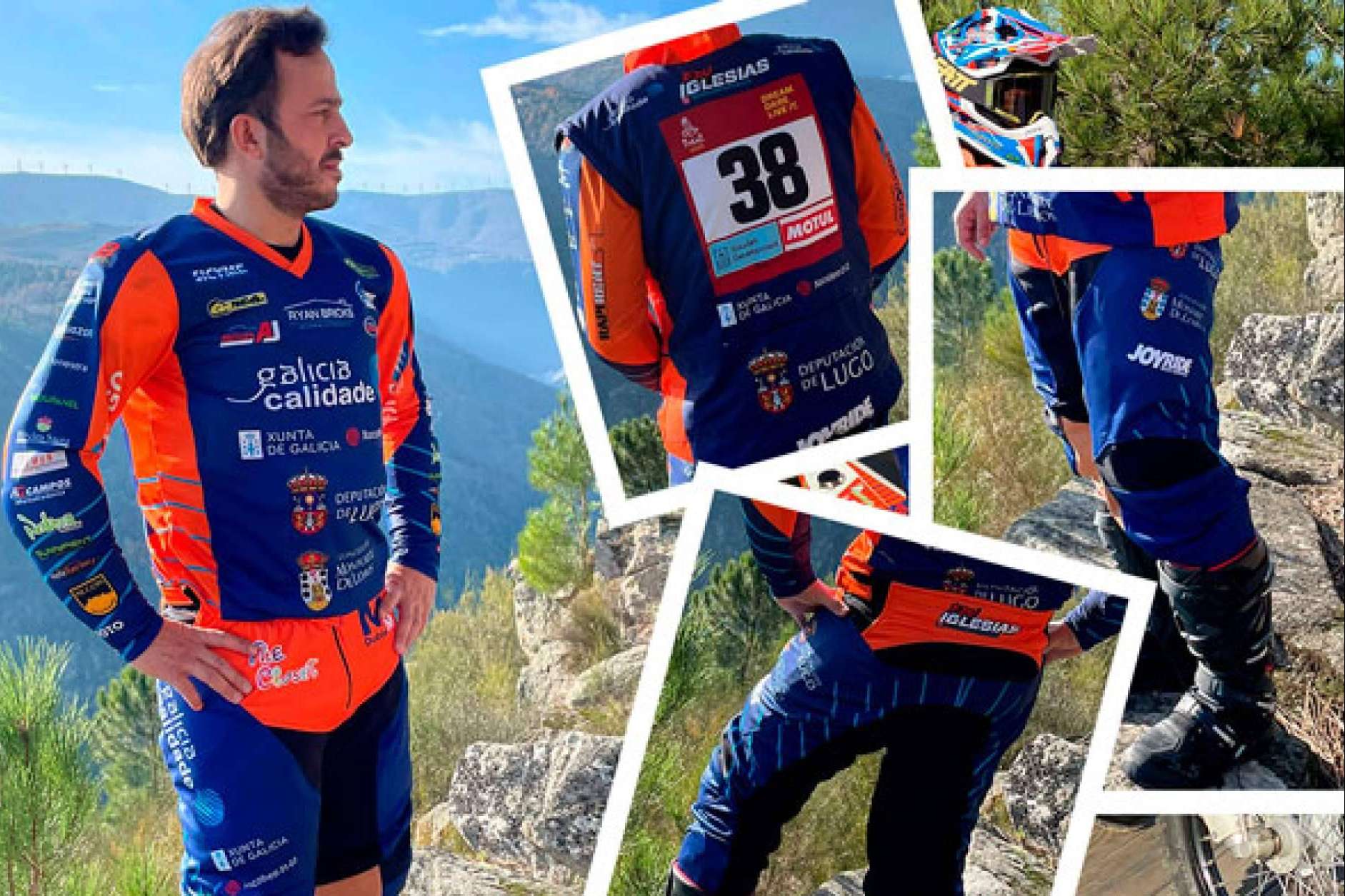 Ropa personalizada para offroad para pilotos exigentes de la mano de ADHESIVOSEMBARRADOS