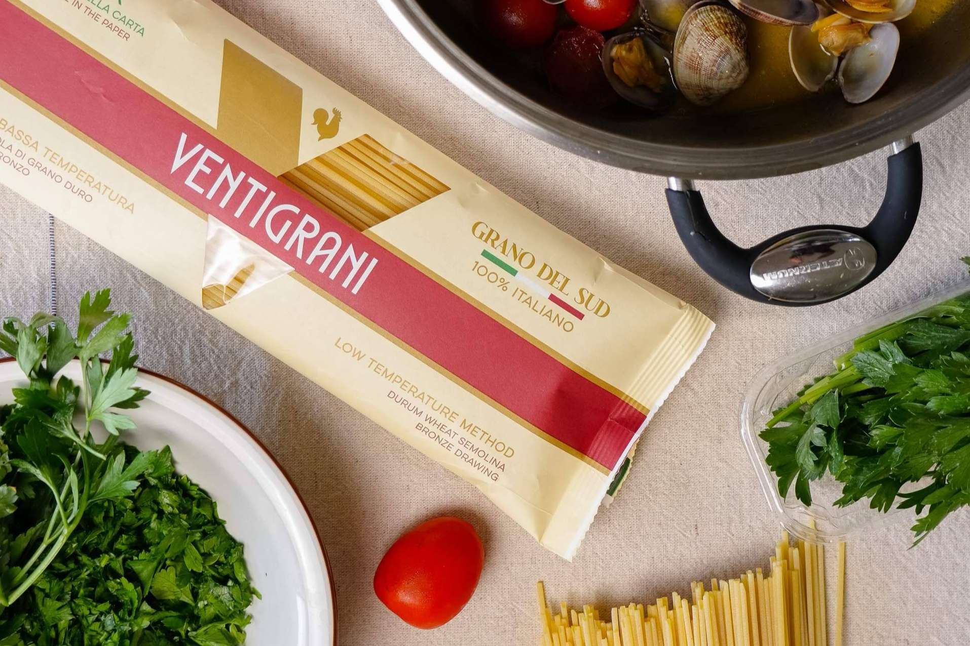 La tradición y calidad inconfundible de la pasta italiana llega a España, de la mano de Ventigrani