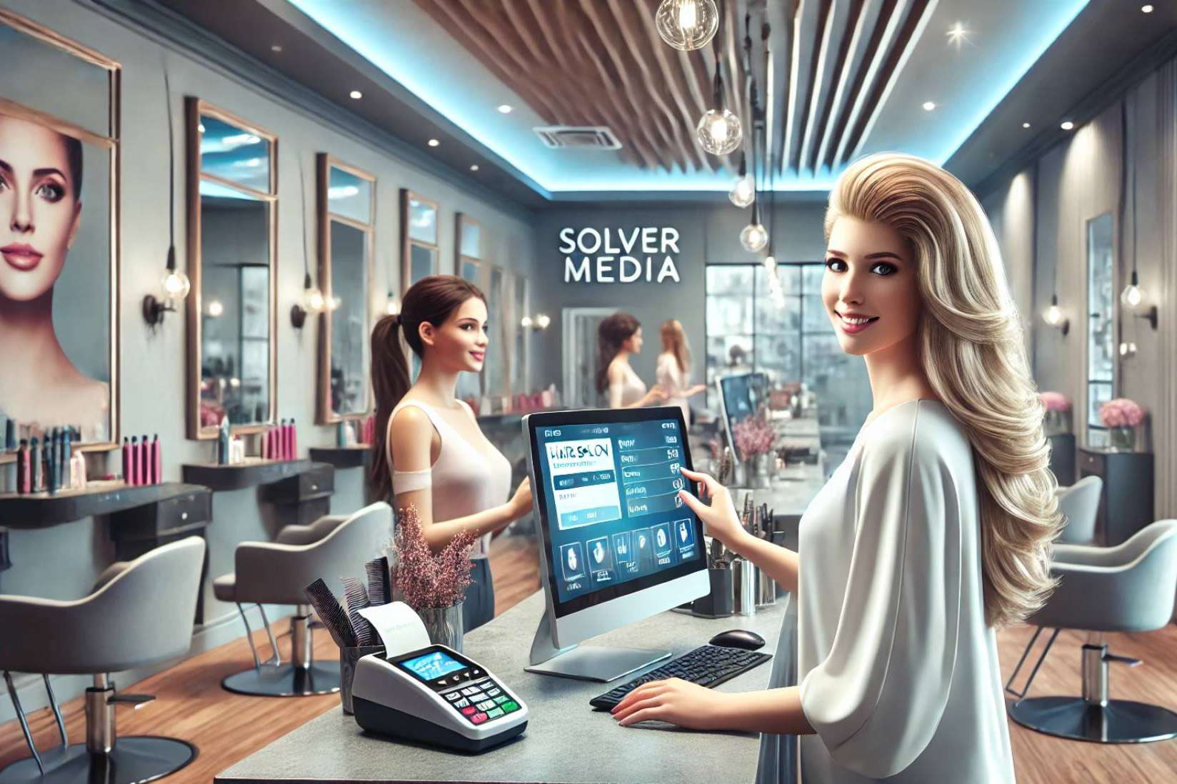 Excelencia en gestión de peluquerías con el programa TPV de SolverMedia