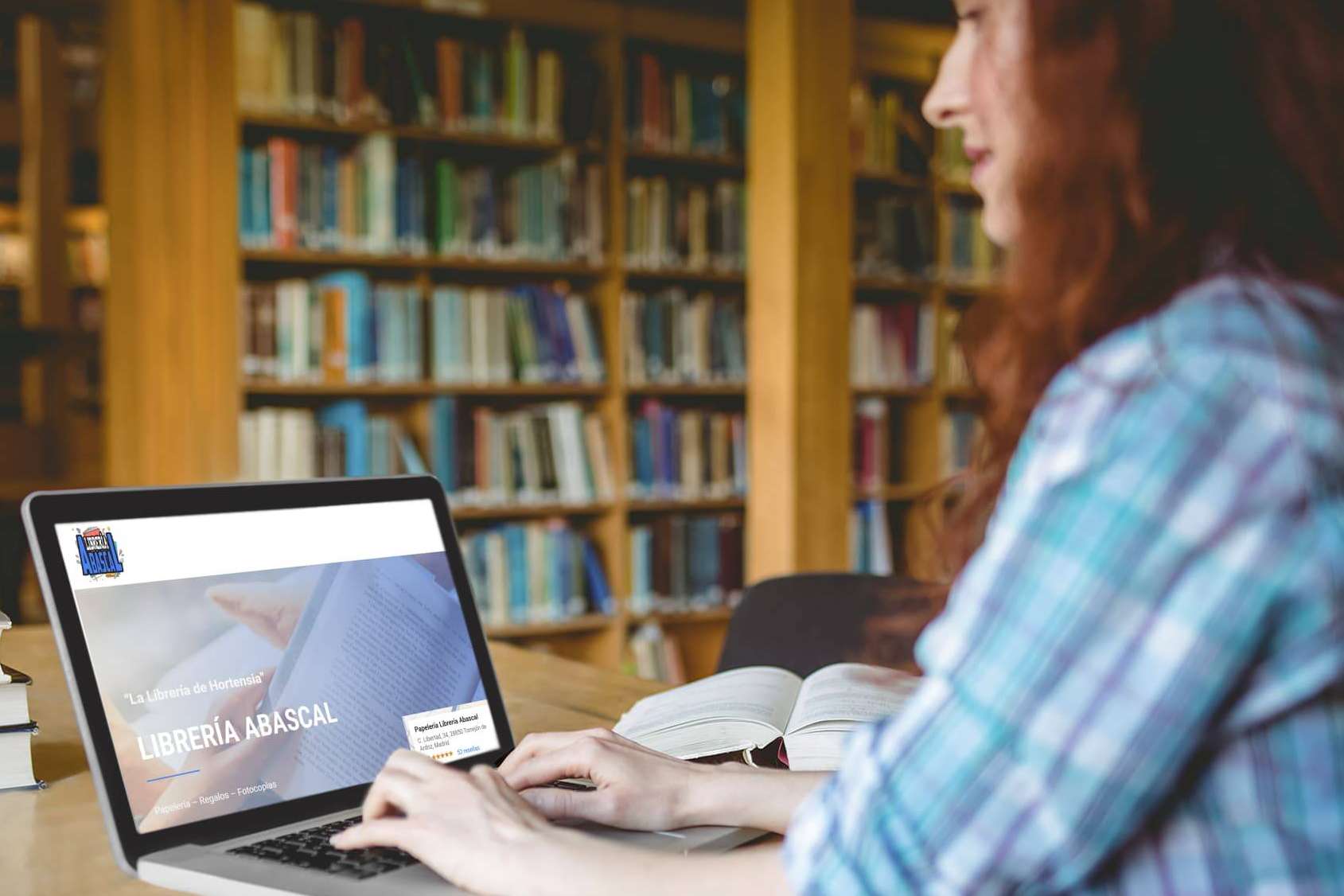 Librería Abascal estrena nueva página web manteniendo los valores de siempre