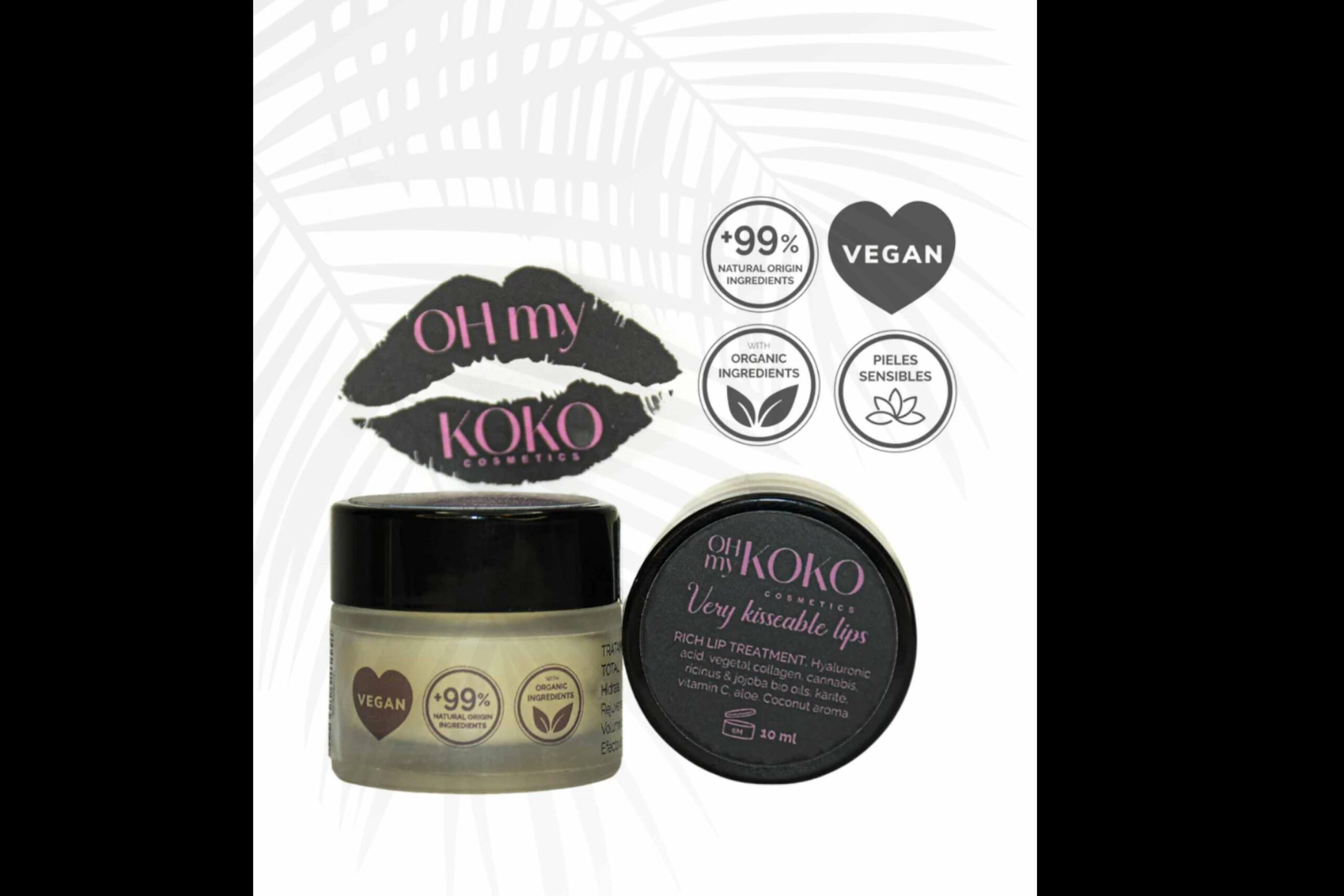Cosmética vegana para labios, OhMyKoko presenta su innovador labial con ácido hialurónico