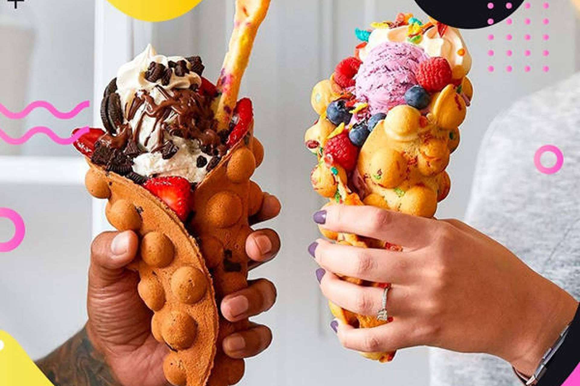 Helados a la plancha y bubble waffles; el concepto que posiciona a la franquicia Llooly