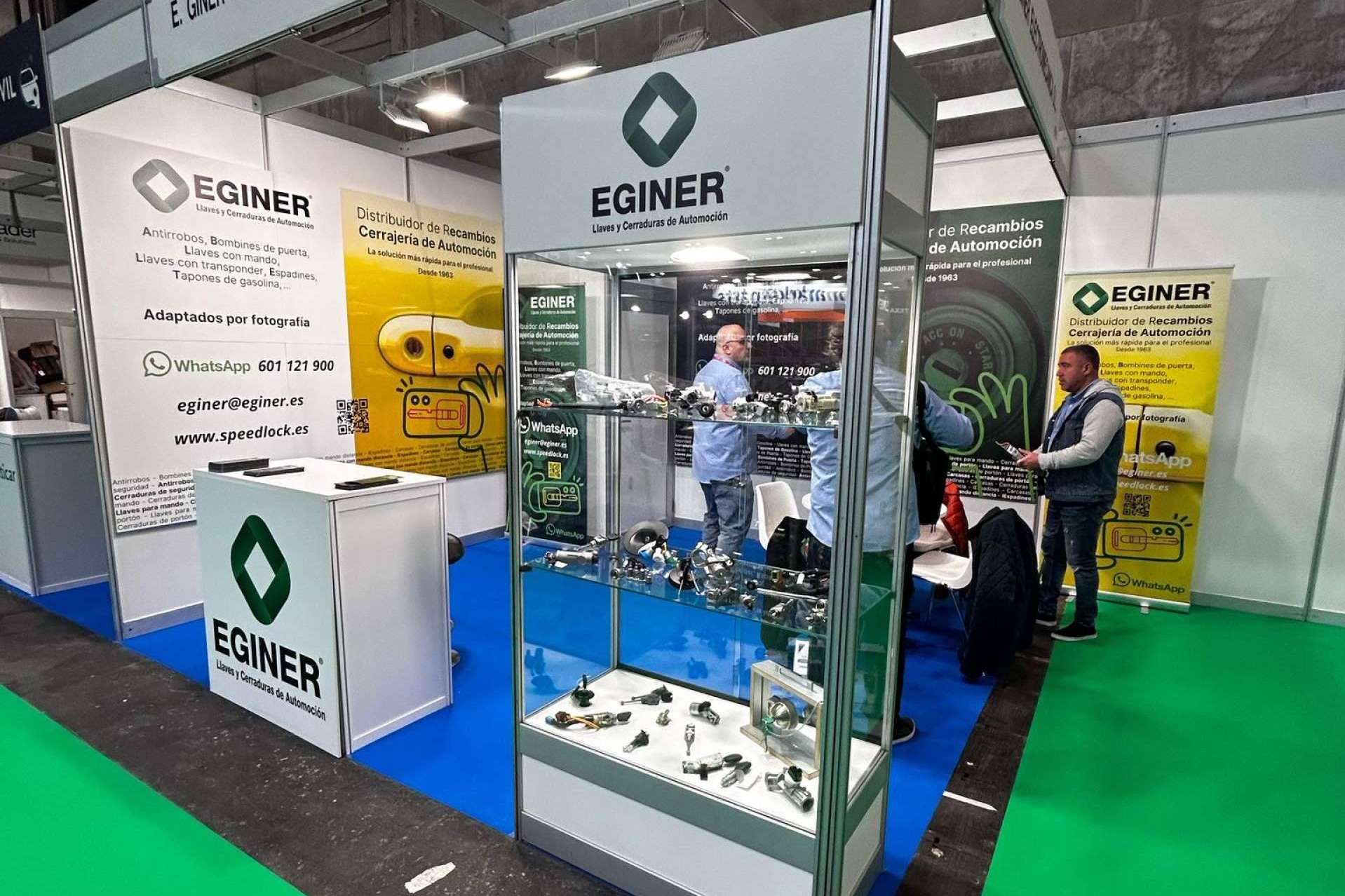 Éxito de participación en el stand de EGINER durante Motortec 2025