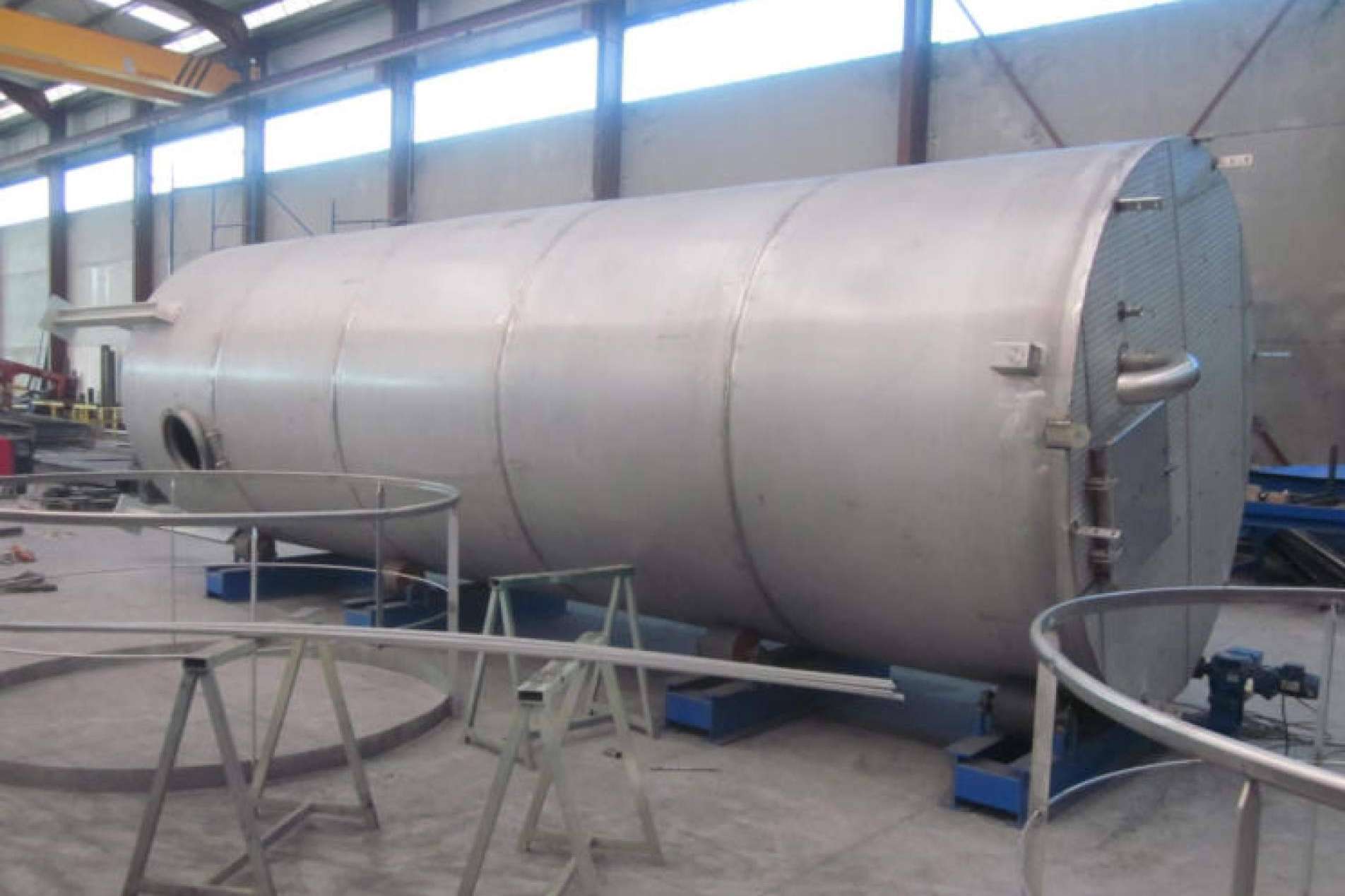CM Barreal se especializa en la fabricación de depósitos de gran capacidad industrial