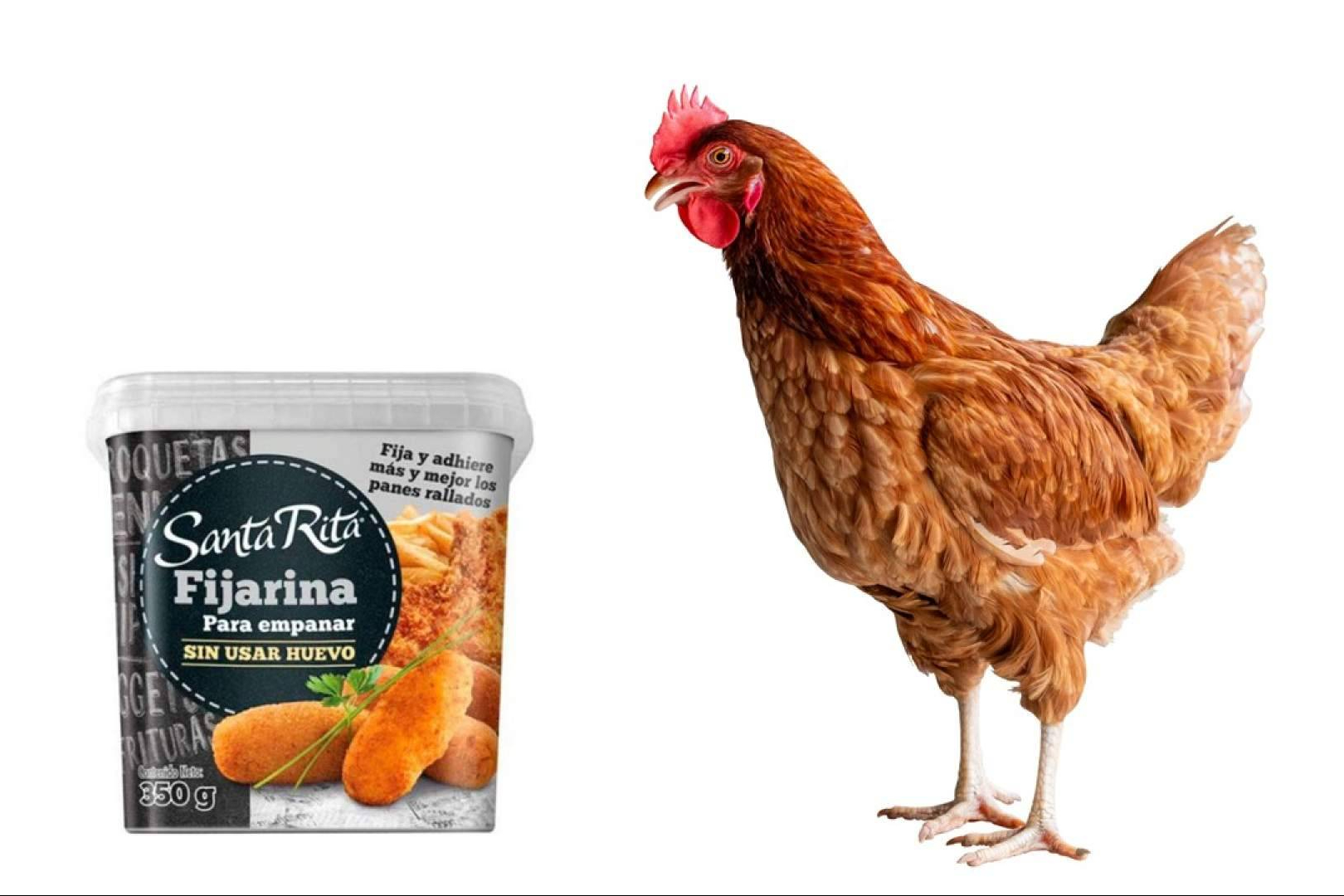 Santa Rita Harinas lanza Fijarina, la alternativa vegana al huevo para empanar