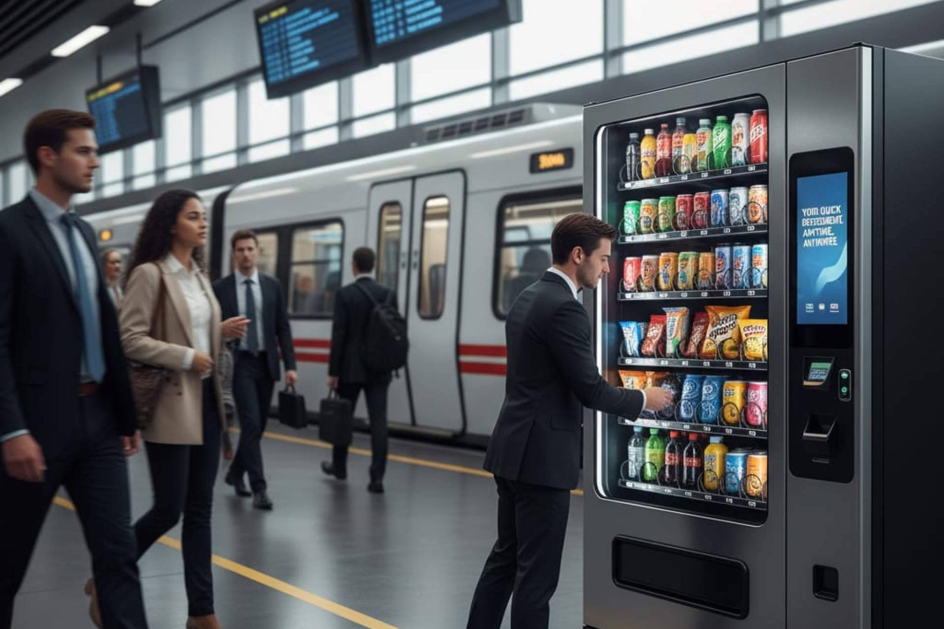 C&B Señor amplía su alcance en Madrid con máquinas vending adaptadas a espacios corporativos y sanitarios