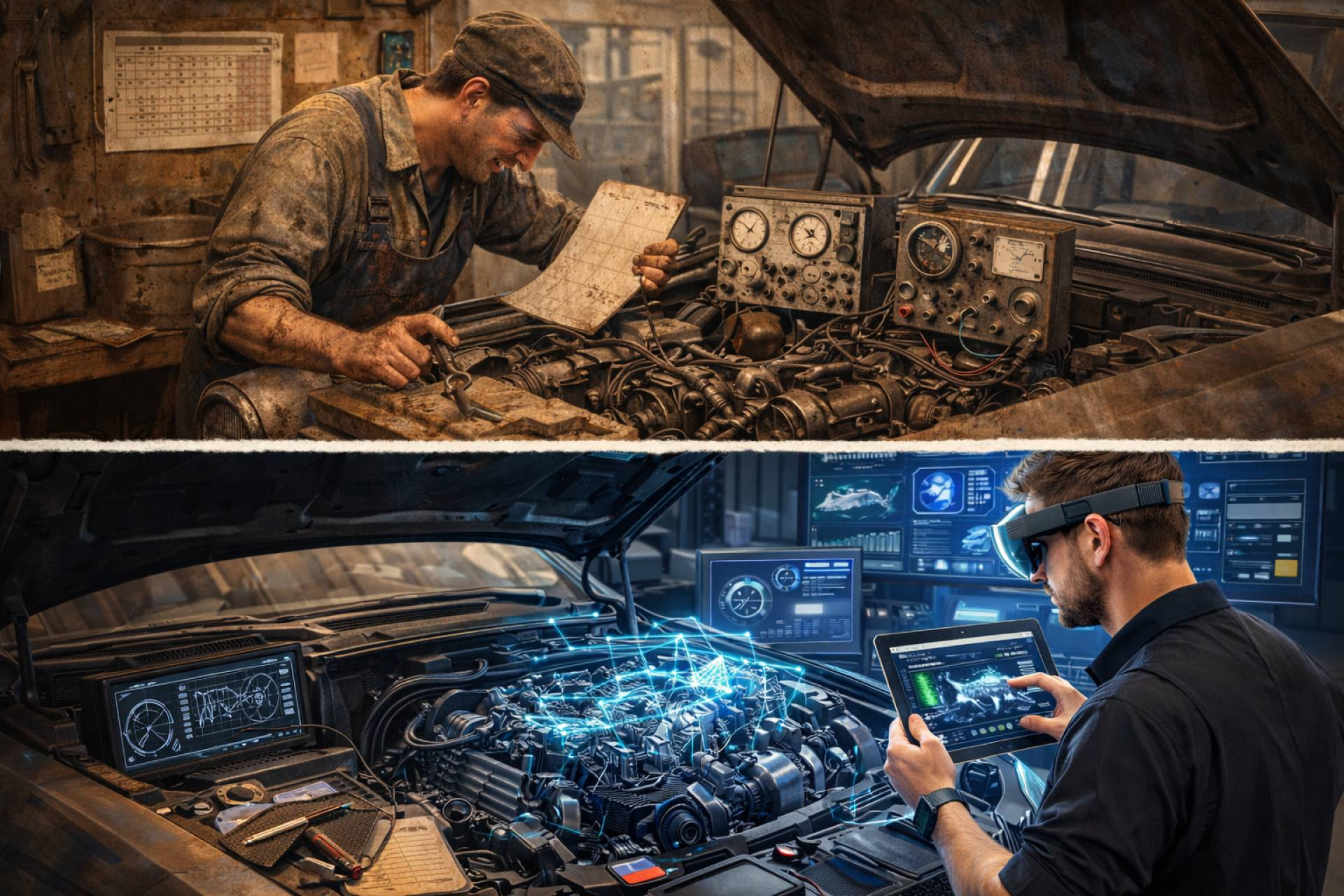 Cada reparación comienza con datos; por qué el taller moderno ya trabaja como un laboratorio