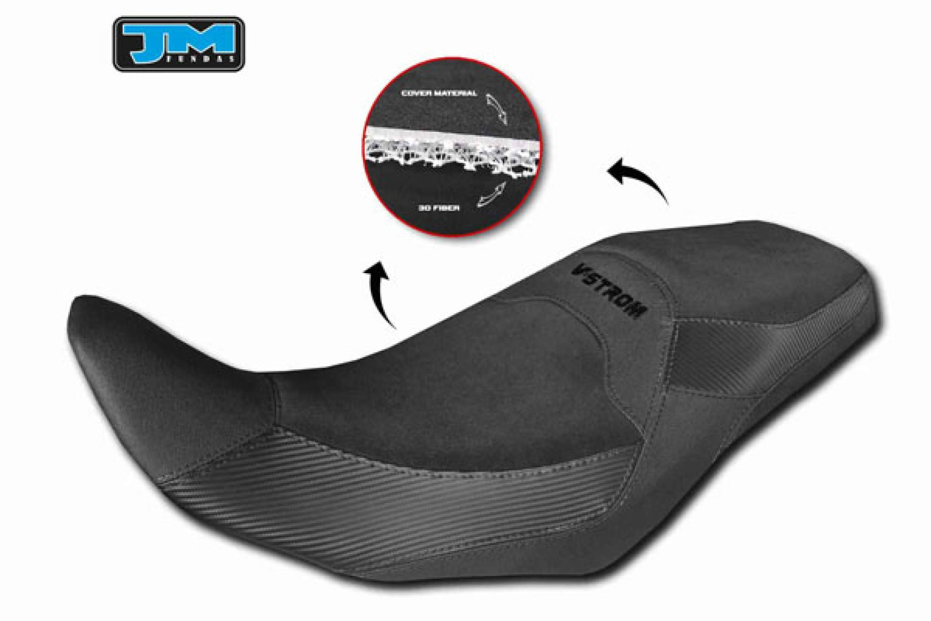 JM-FUNDAS desarrolla asientos de moto personalizados con materiales de alta calidad
