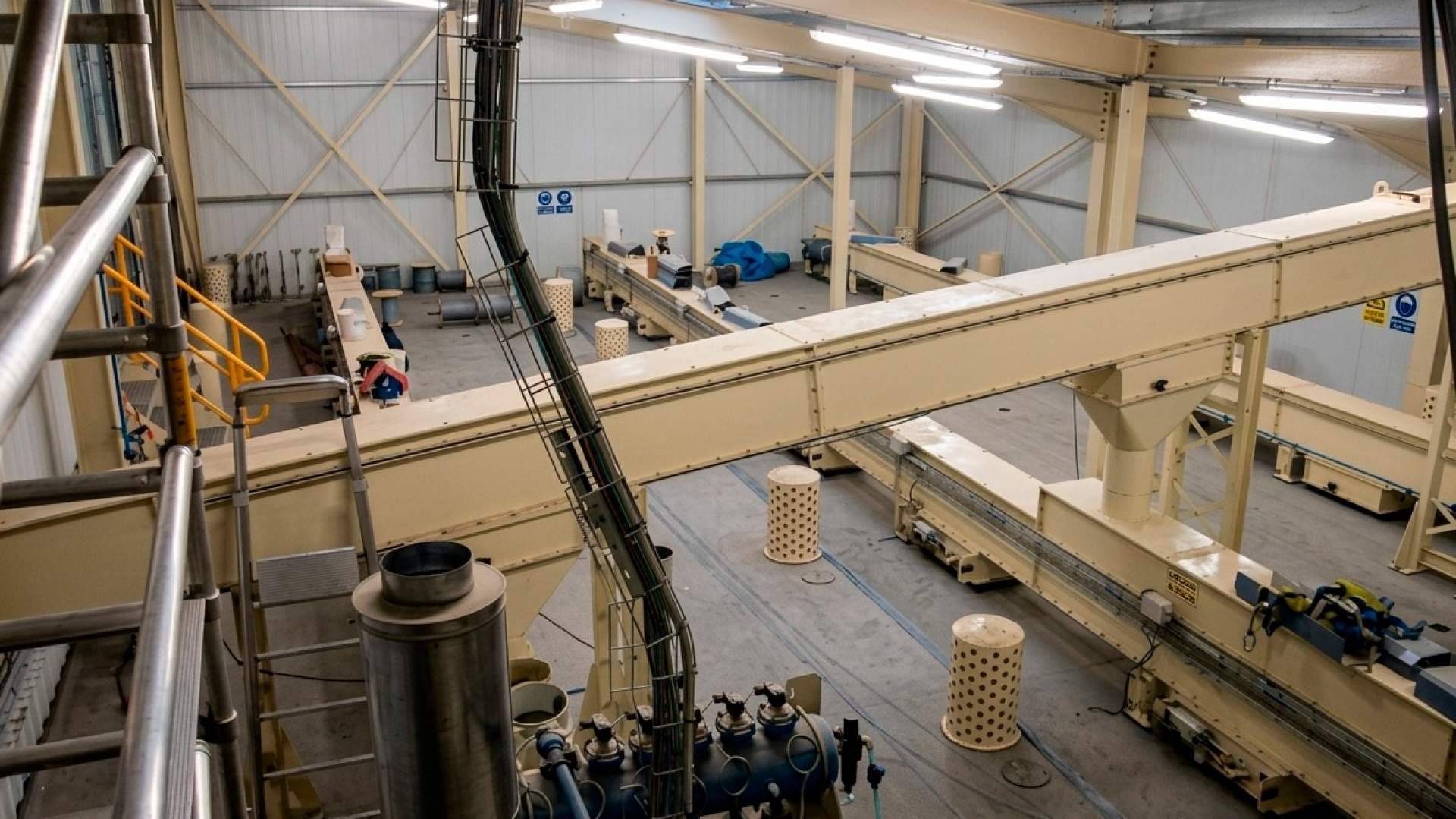 Transportador de Cadena TC; eficiencia, limpieza y resistencia para productos a granel