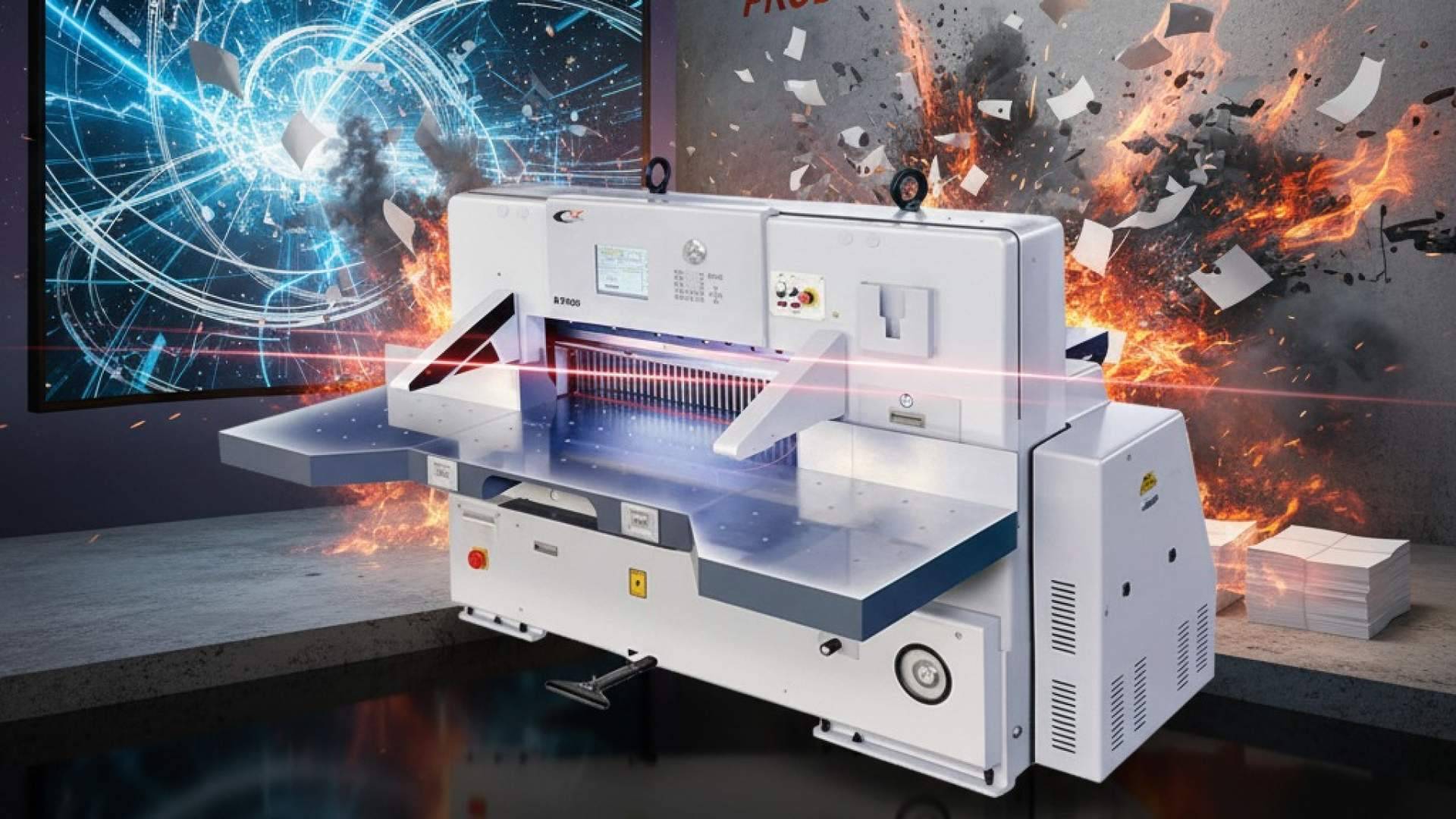 JenDaStore apuesta por guillotinas de precisión alemana para la industria gráfica