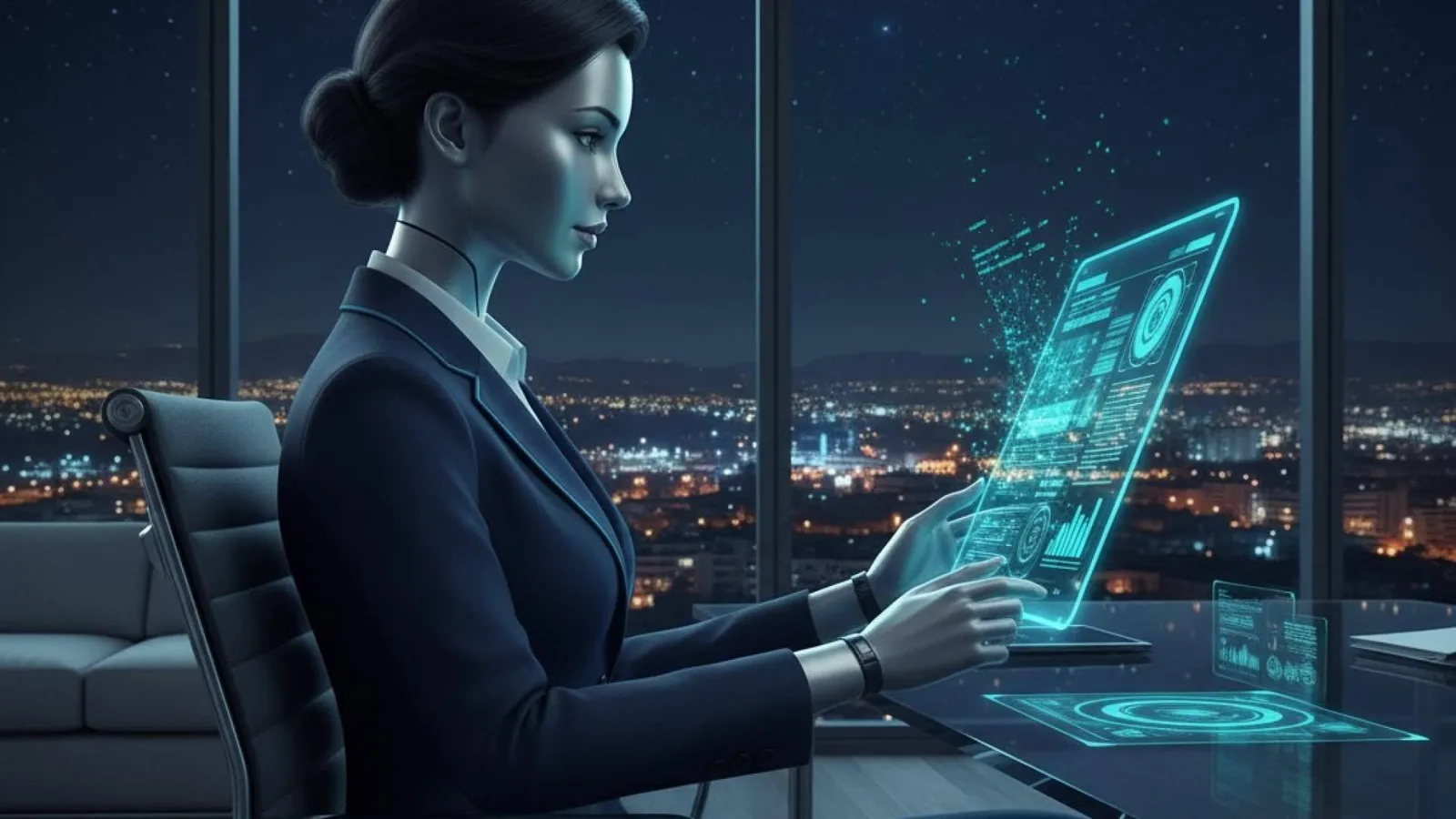 Antes del 2030 La Oficina Virtual Inteligente; el futuro de las empresas impulsadas por Agentes de IA