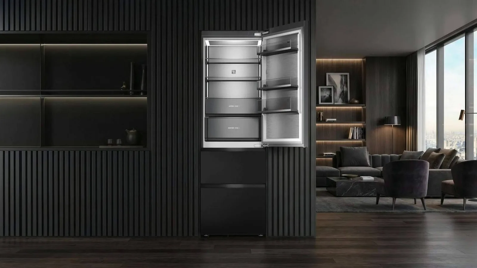 Teka gana capacidad interior en sus frigoríficos In-Line sin tocar el hueco de la cocina