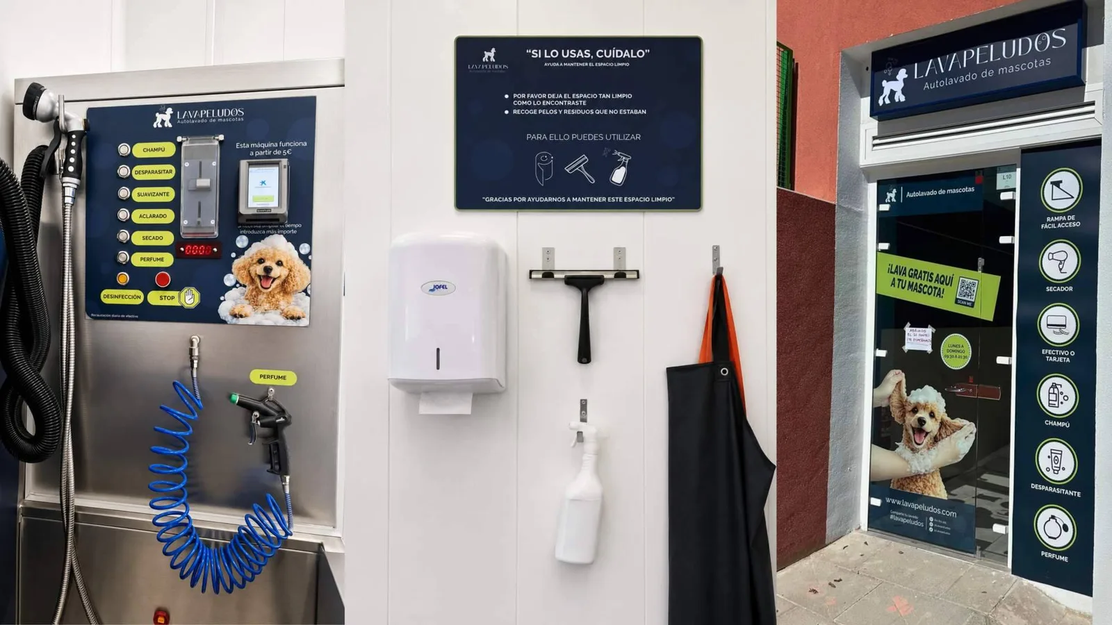 Adiós a bañar al perro en casa; Lavapeludos ofrece la alternativa que ya conquista a cientos de familias