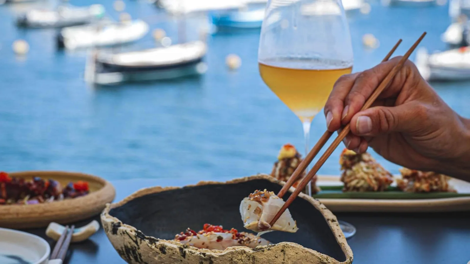 Catering japonés en la Costa Brava; Kampai adapta su propuesta a embarcaciones, villas y cenas privadas
