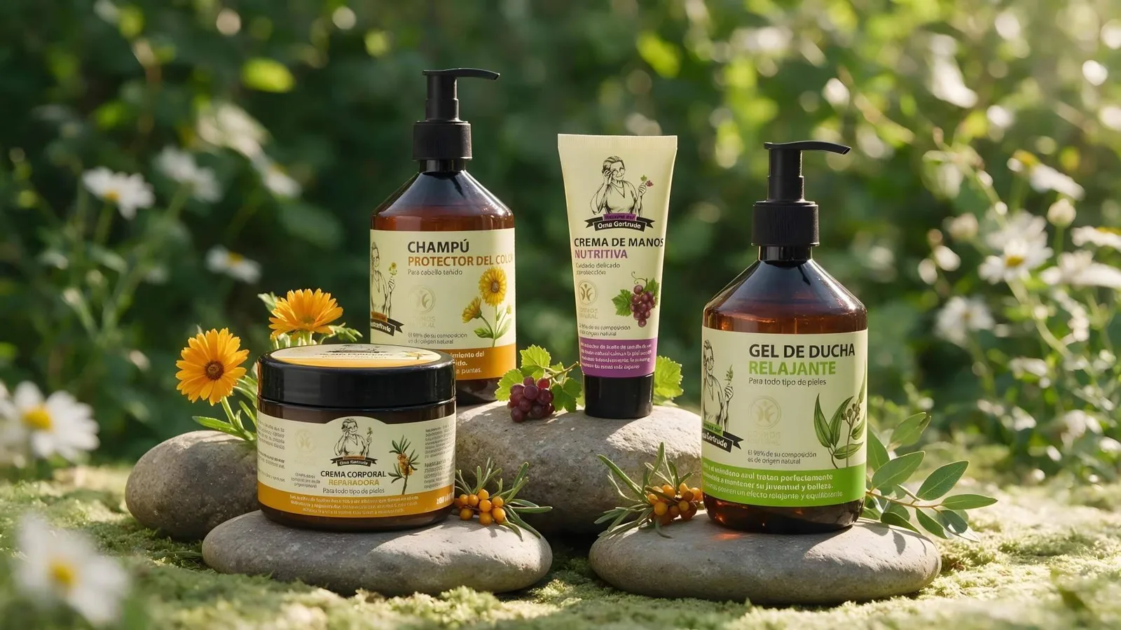 Oma Gertrude convierte las recetas de la abuela en cosmética natural para todos